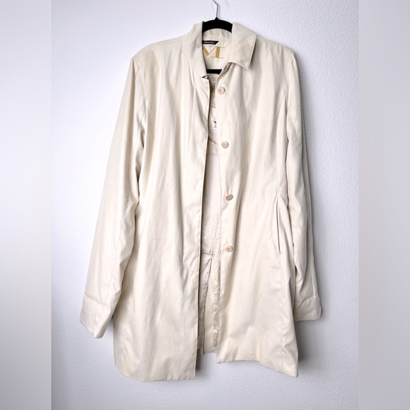 Yellow Long Embroidered Jacket main image 1
